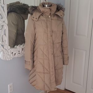Tan Down Jones NY jacket Med